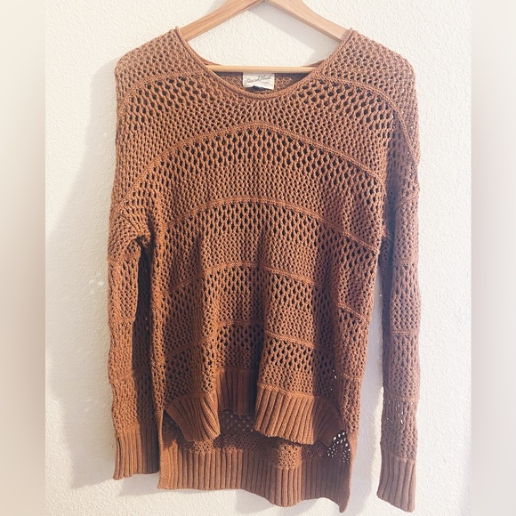 Universal Thread Brown Knit Sweater - Picture 1 of 5